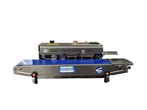 Cbs 880 - The CBS-880 continuous band sealer is suitable for sealing all types of plastic materials and bags. One of the finest band sealing machines with a great value proposition. Depending on the machine operator this unit can seal around twenty to twenty-six 6" wide poly bags in one minute! - Solid state temperature controller to maintain seal bars ...